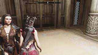 Skyrim Legendary Edition Женственная анимация бега и ходьбы # 5