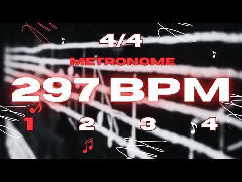 297 BPM - 4/4 Metronome
