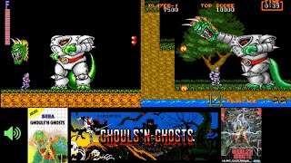Ghouls n ghosts Sega Genesis vs Master system longplay