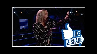 The voice chloe “turns around” for ‘total eclipse of the heart’ power ballad