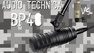 Video thumbnail for Audio Technica BP40 Broadcast Dynamic Microphone Test / Review - VS. Heil Pr40 by Obscure Mics