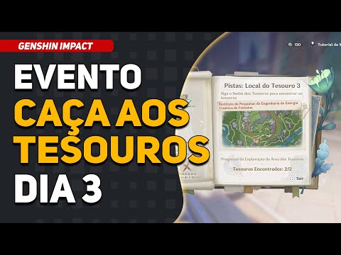EVENTO: CAÇA AOS TESOUROS - DIA 3 | GENSHIN IMPACT