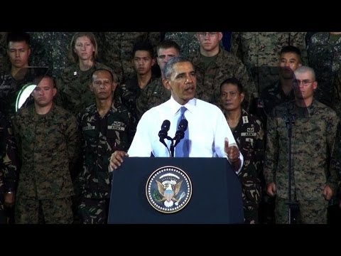 Obama réaffirme aux Philippines le soutien militaire des USA
