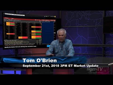 September 21st 3PM ET Market Update with Tom O'Brien on TFNN