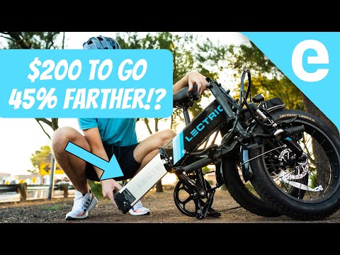 Lectric XP 2.0 and 1.0 get 45% more range with bigger battery