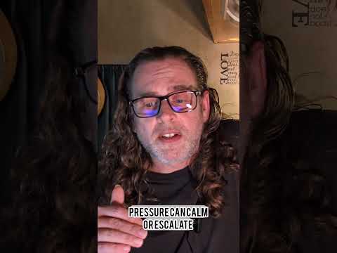 Weighted ≠ Restrained | Why Chosen Pressure Calms and Forced Pressure Alarms