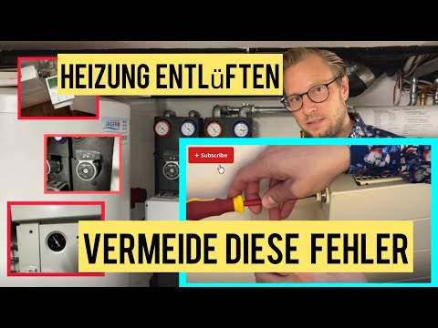 Heizung entlüften – Vermeide diese 3 Fehler ❗ Das wird immer vergessen (Spezial-Tool vorgestellt)