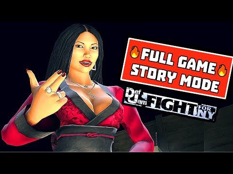 Def Jam: Fight for NY. Full game. Hard story mode. Quality video: 1080P+60FPS