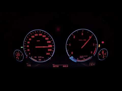 BMW X3 35d (F25) 313hp - Acceleration vmax km/h vlog