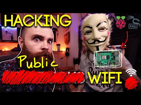 Hacking Starbucks WiFi with a Raspberry Pi and Kali Linux