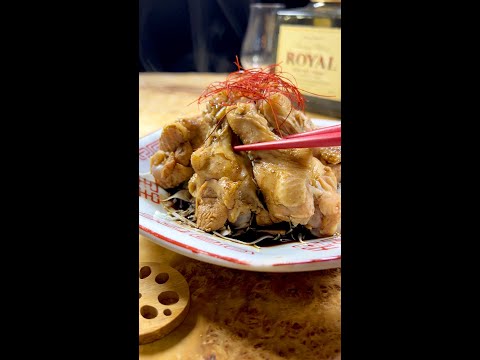 手羽元の味ぽん煮込み／神戸中華風・手羽元ラーメン