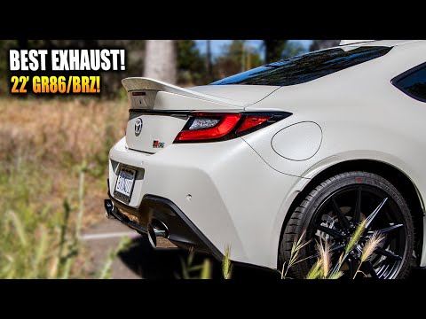 The BEST Exhaust for the 2022 GR86/BRZ! - MXP Comp RS
