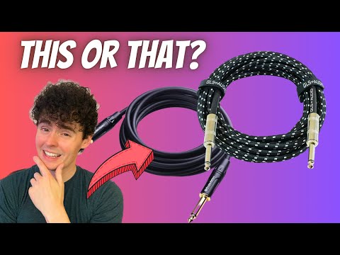 GLS Audio Instrument Cable vs Cable Matters 2-Pack 1/4 Inch Cable (Comparison Review)
