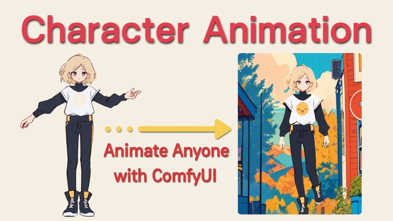 Tutorial : Character Animation with ComfyUI [Animate Anyone]