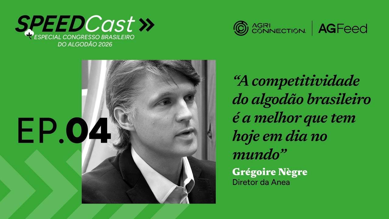"A competitividade do algodão brasileiro é a melhor que tem hoje em dia no mundo"
