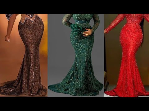 How to Cut and Sew a MERMAID SKIRT with a Cut Together TRAIN | Mermaid Gown with Train | Lace Fabric