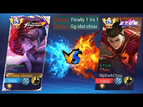 PRO YT CHOU VS NEP CHOOU FULL DAMAGE BUILD WHO WILL WIN WATCH TILL END.🔥@NepGusionmL