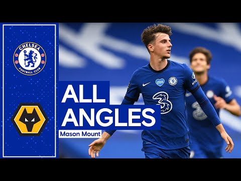 Mason Mount's Champions League Securing Free-Kick vs Wolves | All The Angles