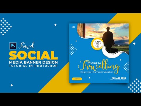 How to Design Furniture Social Media Banner Adobe Photoshop Tutorial Speed Art Grafix Mentor