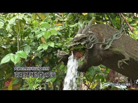 【南玉不動尊の滝】大網白里市の文化財紹介動画