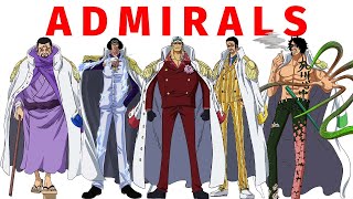 The Absurdity of One Piece Admirals