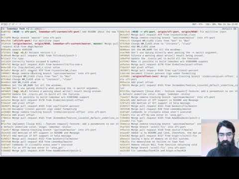 About my lemonbar-xft fork