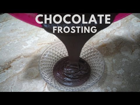 Chocolate Frosting |Chocolate Cake Frosting | Easy Frosting Recipe|cooking with jabeen