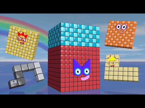 New Meta Numberblocks Step Squad Standing Tall ONE vs 125 vs 1500 BILLION Numberblocks Numbers