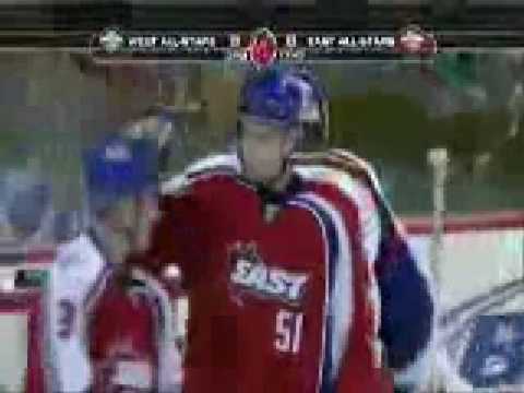 Dany Heatley Goal # 18 2009 NHL-All Star Game