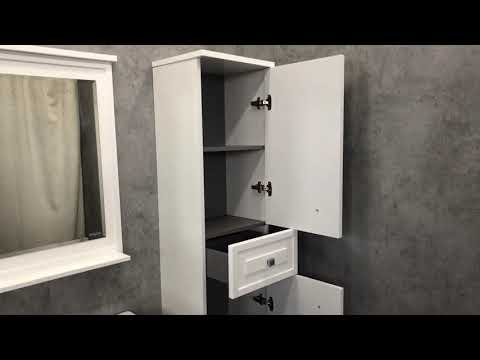 Обзор мебели для ванной комнаты Комфорти Феррара 80