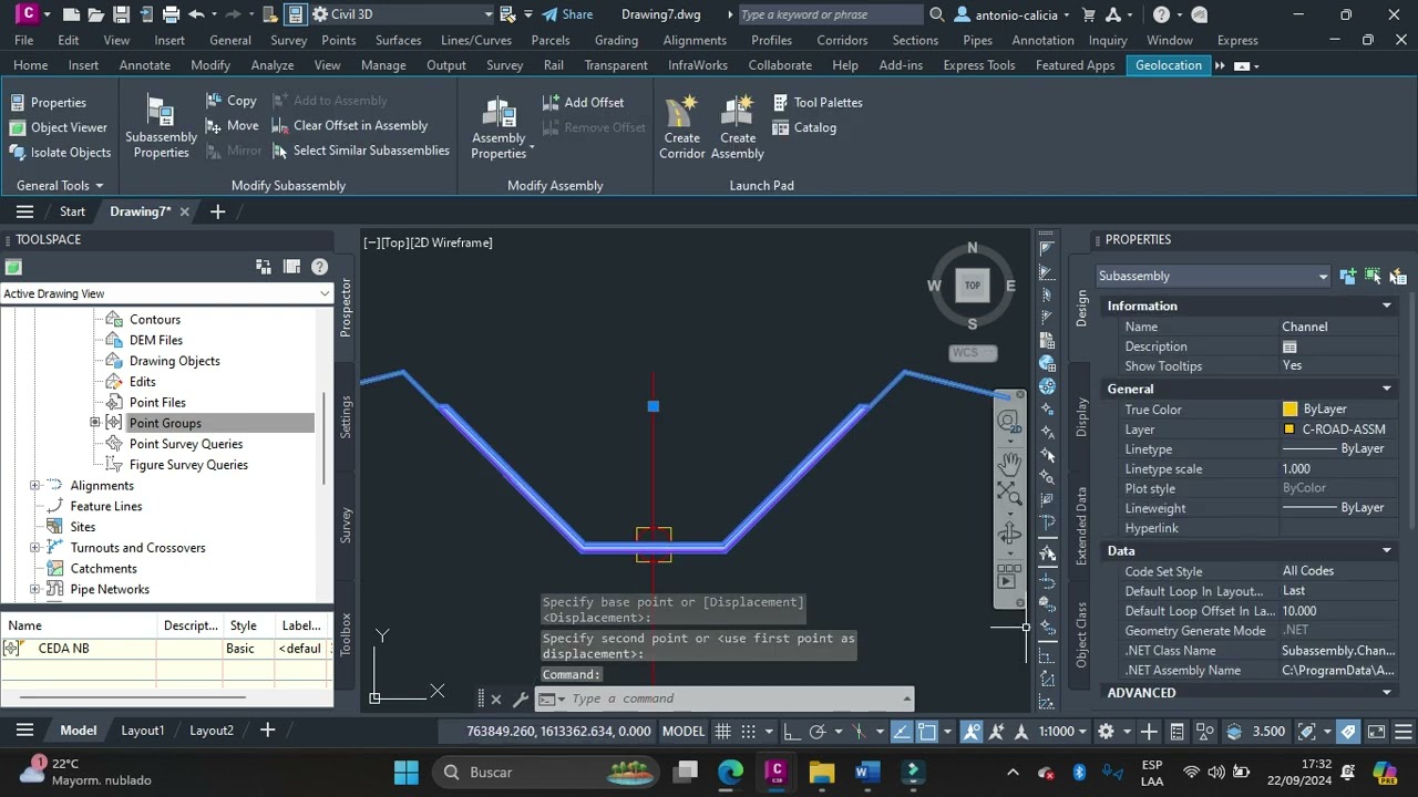 CREACION DE CANAL DE RIEGO PARTE 1