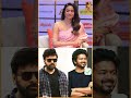 Favourite Heroes As Dancers Keerthy Suresh Shorts