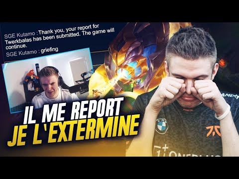 UN GARS ME REPORT EN CHAMPSELECT, JE RETOMBE CONTRE LUI ET JE STOMP LA GAME