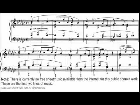 RCM Piano 2015 Grade 7 Study No.8 Gurlitt Lament Op.203 No.8 Sheet Music