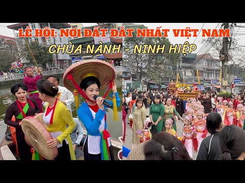 Ouça Quan Ho - Assista à procissão | Ninh Hiep Temple Festival #haa