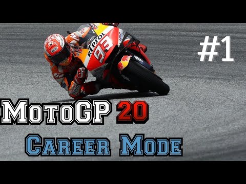 HOW I Created My NEW Team🏍MotoGP 20 Career Mode Gameplay Part 1 - Rookie #MotoGP20 #MotoGPVideoGame
