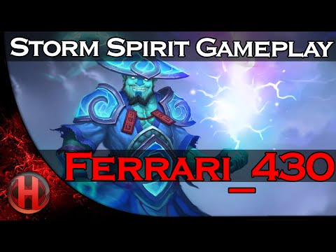 Ferrari_430 Storm Spirit Gameplay Dota 2