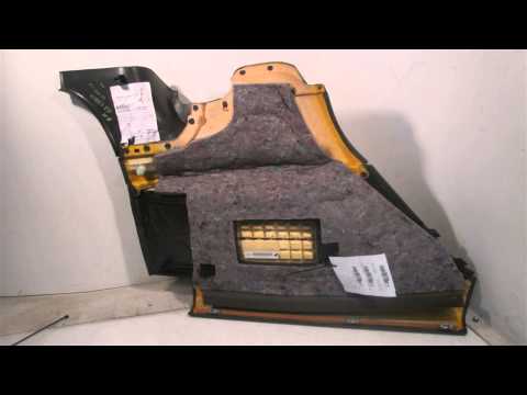 2003 Mercedes C230 door trim / liner BLK RH REAR QTR PANEL - mbiparts.com Used OEM Mercedes P... OEM