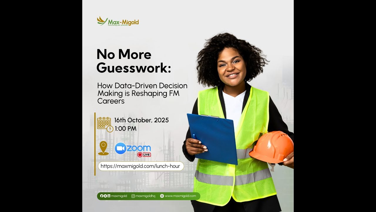 Lunch hour: No More Guesswork: How Data-Driven Decision Making is Reshaping FM Careers