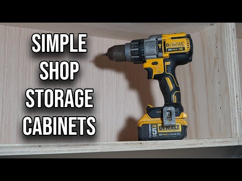 The Simplest Shop Cabinet You Can Build