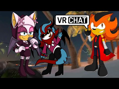INTERROGATIONS & REUNIONS...Sarv Rouge Reunites with Selever Eclipse (w/Dragon) - VRChat
