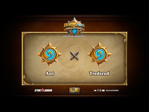 Ant vs Tredsred, Group D decider, Hearthstone Championship Tour Spring 2017