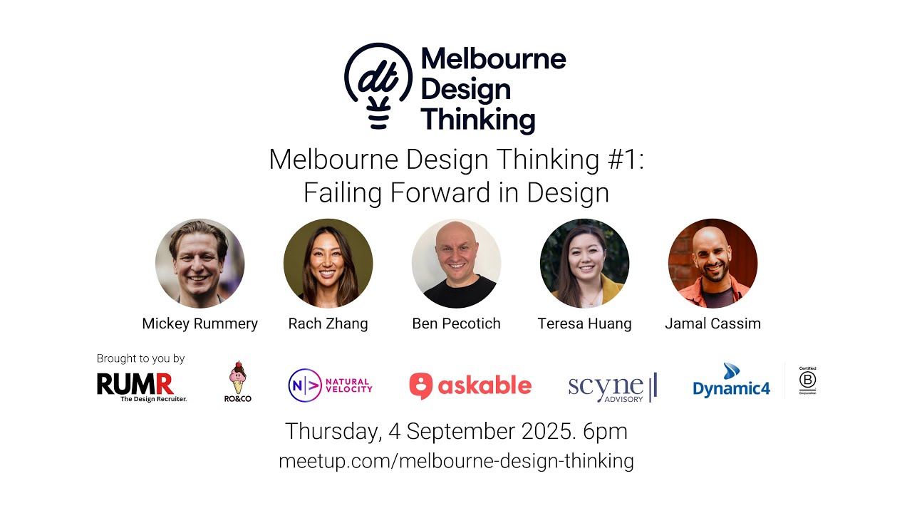 MelbDT #1/SydDT #117:  Failing Forward in Design