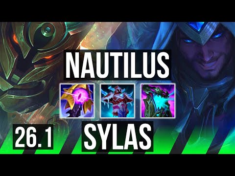 NAUTILUS vs SYLAS (JGL) | 29K damage, Good KDA: 6/1/14 | NA Master | 26.1