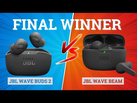 JBL Wave Buds 2 vs JBL Wave Beam 🔥 Music, Gaming, Mic, ANC – Which Is Better⚡️