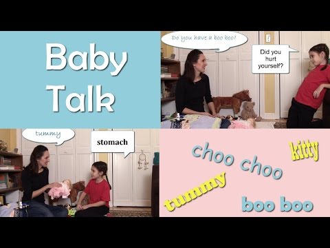 Baby Talk - U.S. Culture & English Vocabulary - Choo choo, kitty, and more!
