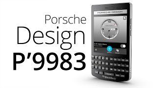 BlackBerry Porsche Design P9983