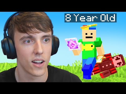 Minecraft's Best 8 Year Old Trained Me