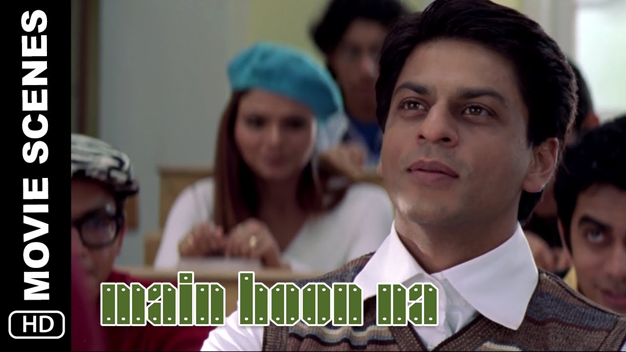 Introduction to the Class | Main Hoon Na | Movie Scene | Shah Rukh Khan, Amrita Rao, Zayed Khan