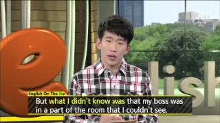 He did not turn a hair.